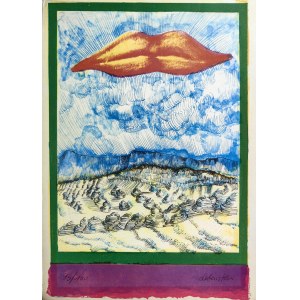 Jan Lebenstein (1930-1999), Landscape with Mouths