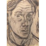 Stanisław Grabowski (1901-1957), Autoportret i śpiąca kobieta (obraz dwustronny)