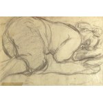 Stanisław Grabowski (1901-1957), Autoportret i śpiąca kobieta (obraz dwustronny)