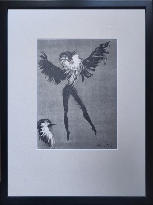 Leonor Fini (1907-1996), Projekt kostiumu do baletu Antonio Sonatino