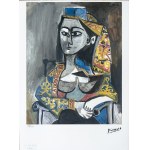 Pablo Picasso (1881-1973), Woman in Turkish dress on an armchair