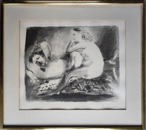 Pablo Picasso (1881-1973), Śpiący, 1967