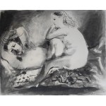 Pablo Picasso (1881-1973), Śpiący, 1967
