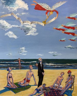 Marek Kurc (ur.1949), Dzień pierwszy (Apokalipsa), 2024