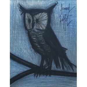 Bernard Buffet (1928-1999), Small owl, 1967