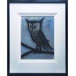 Bernard Buffet (1928-1999), Small owl, 1967