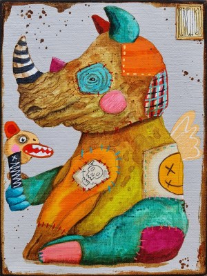 Wojciech Brewka (ur.1980), Pocket monster, 2024