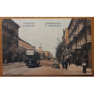 Warszawa,Ul.Marszałkowska,Warschau Marschalkowskastr.
