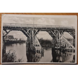 Mielec.Most na Wisłoce 1939
