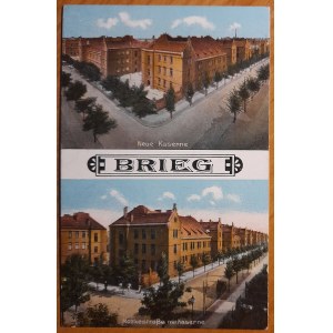 Brzeg.Brieg (dwa widoki)