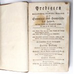 Billot, Kazania Tom I-IV, Augsburg 1775