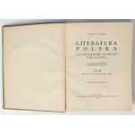 Korbut, Literatura polska T. 2-4, Warszawa 1929-31