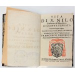 Balducci, Vita di S. Nilo, Roma 1628