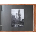 Album ze zdjęciami Olsztyna wykonanymi przez Jana Bułhaka z dedykacją Jana Bułhaka dla Zygmunta Robla pierwszego wojewody mazurskiego w latach 1946-47 r.