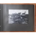 Album ze zdjęciami Olsztyna wykonanymi przez Jana Bułhaka z dedykacją Jana Bułhaka dla Zygmunta Robla pierwszego wojewody mazurskiego w latach 1946-47 r.