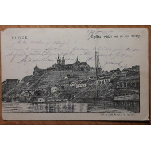 Plock.Vista generale dalla Vistola.