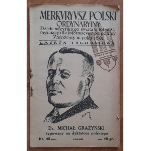 Merkuriusz Polski Ordynaryiny.Gazeta Tygodniowa Nr.9 (259) 19.02.1939.