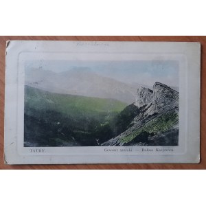 Tatry.Gewont szeroki-Dolina Kasprowa.