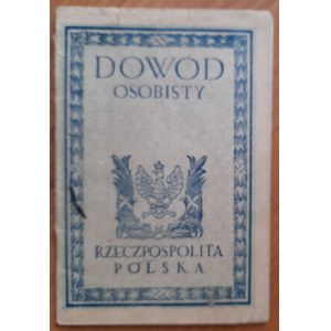 Dowód Osobisty wydany na nazwisko Robel Zygmunt.
