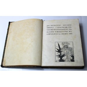 Pietrzycki, Refleksy światła z rys. Wyspiańskiego + Ostrowska, Poezye
