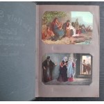 [album z pocztówkami Stary Testament] The Holy Scripture in Pictures (the Old Testament) after the original oil paintings by Robert Leinweber,