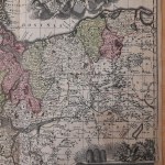 [mapa Brandenburgia] Seutter Matthaeus (1678-1756): Marchionatus Brandenburgensis ducatus Pomeraniae et ducatus Meclenburgicis excusi et venales prostantes apud Matthaeum Seutter S. C. M. G. Augustan, [Augsburg ok.1750?]