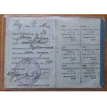 Legitymacja Ligi Morskiej i Kolonjalnej obwód Zawiercie.