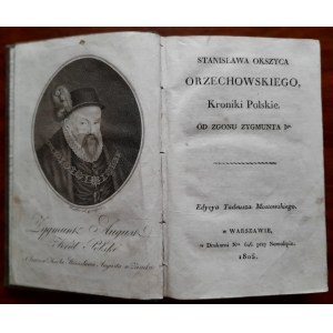 Orzechowski, Górnicki Łukasz, Warszawa 1805
