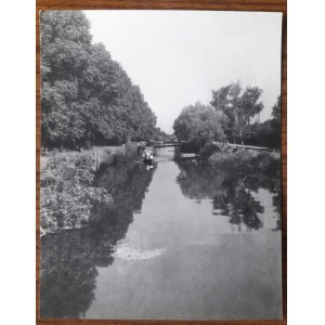Bułhak J.Mazury.Kanał w Łuczanach (Giżycku)
