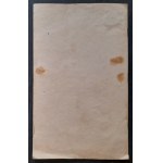 Skarżysko Kamienna.Libretto di circolazione di via Maja 3 per Władysław Marczyński