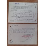 Końskie,Machory.13.kart pocztowych kierowanych do Fabryki Tektury w Machorach
