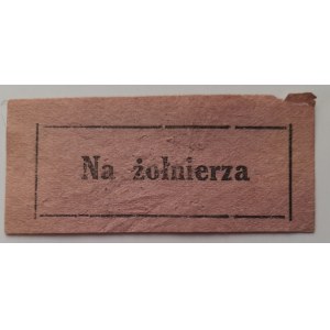 Znaczek kwestarski na żołnierza