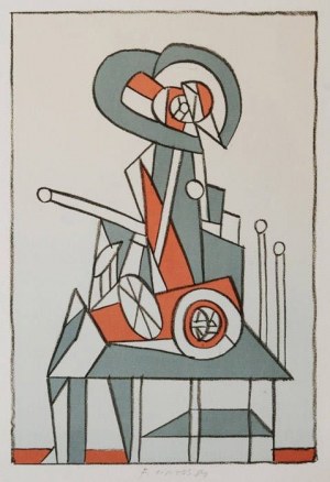 František Gross [1909-1985], Siedząca II, 1980