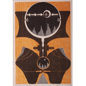 Manfred Degenhardt [b. 1940], Einschliessung, 1973