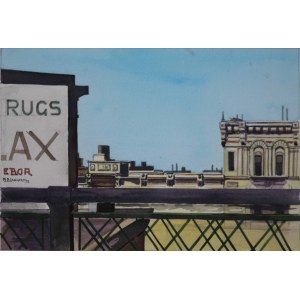 B. Blanckert, Railway Station, (original: Bahnhof), 1975.