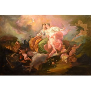 Paulina Kopestyńska, Alegorie prawa (Fragonard-Rokoko) kopia, 2008