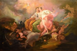 Paulina Kopestyńska, Alegorie prawa (Fragonard-Rokoko) kopia, 2008