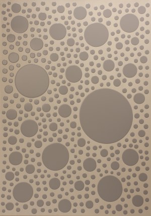 David Dobson, Grey Bubbles, 2018 r.