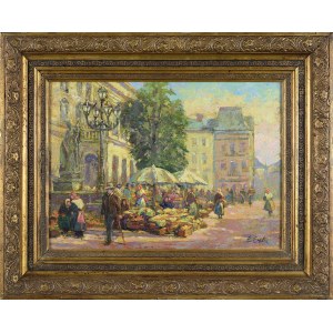 Erno ERB (1890-1943), marché de Lviv