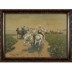 Kajetan KOSIŃSKI (1847-1935), Wedding