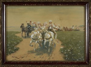 Kajetan KOSIŃSKI (1847-1935), Wesele