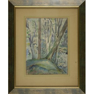 Eugeniusz WANIEK (1906-2009), The thicket - the forest