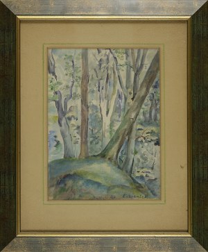 Eugeniusz WANIEK (1906-2009), Gęstwina - las