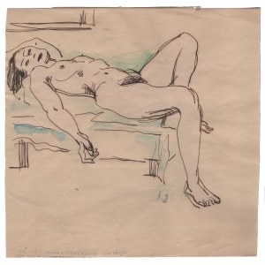 Leopold GOTTLIEB (1879-1934), Nude, 1920s