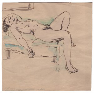 Leopold GOTTLIEB (1879-1934), Akt, lata 20