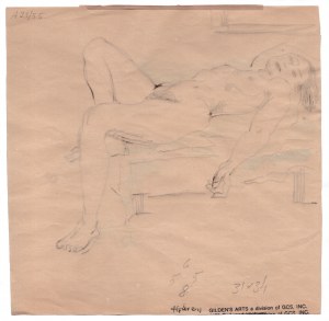 Leopold GOTTLIEB (1879-1934), Akt, lata 20