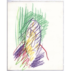 Jerzy PANEK (1918-2001), Autoportrait 10/16, 1993