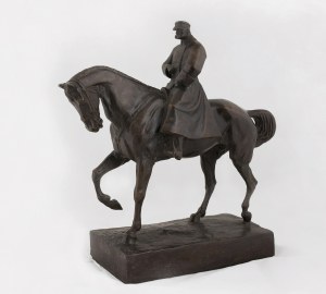 Jan RASZKA (1871-1945), Pomnik konny Józefa Piłsudskiego
