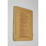 Galczynski, Porfirion Osiełek, 1929 Erste Ausgabe