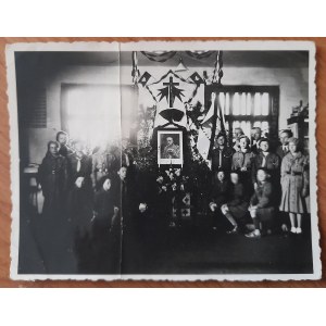 Tarnov.Smuteční obřady po smrti maršála Józefa Piłsudského.